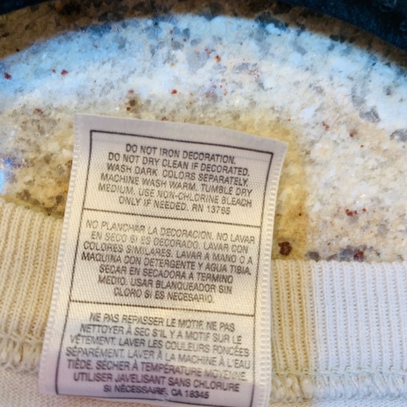 Vintage Crop Top Large Wolf Theme Wolves Reno Nevada - Picture 16 of 16